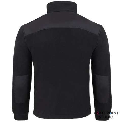 Męski Polar Fleece Premium czarny/czarny tył Męski Polar Fleece Premium czarny/czarny tył