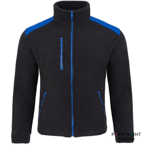Męski Polar Fleece Premium czarny/niebieski Męski Polar Fleece Premium czarny/niebieski