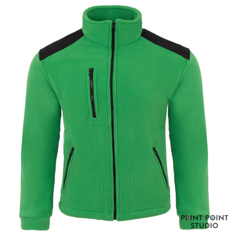 Męski Polar Fleece Premium soczysta zieleń/czarny Męski Polar Fleece Premium soczysta zieleń/czarny