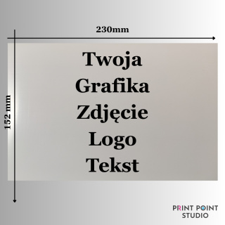 Metalowy Plakat 23x15 - Twój nadruk!