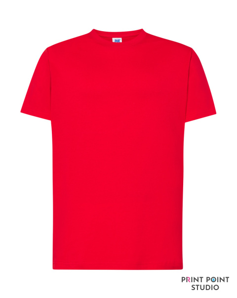 Premium T-shirt 170 przód czerwony Premium T-shirt 170 przód czerwony