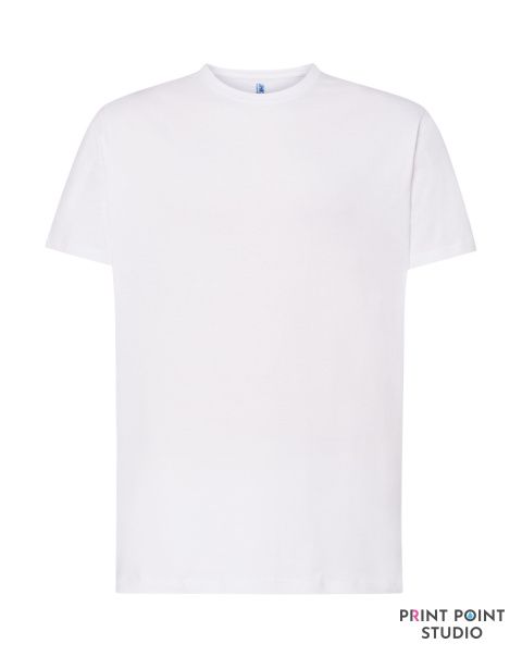 Premium T-shirt 170 przód biały Premium T-shirt 170 przód biały