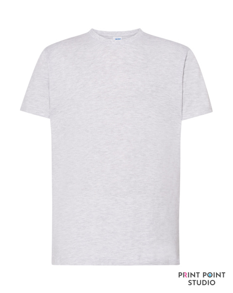 Premium T-shirt 170 przód Popielaty Premium T-shirt 170 przód Popielaty