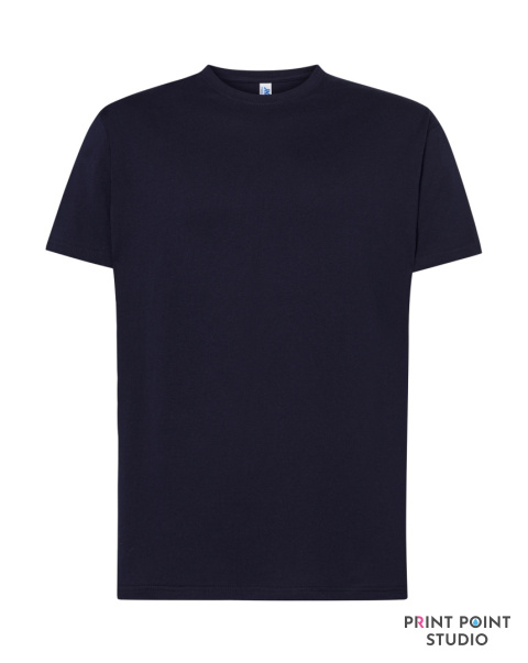 Premium T-shirt 170 przód granatowy Premium T-shirt 170 przód granatowy