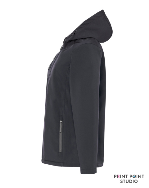 Softshell Jacket Hooded Lady Navy bok Softshell Jacket Hooded Lady Navy bok