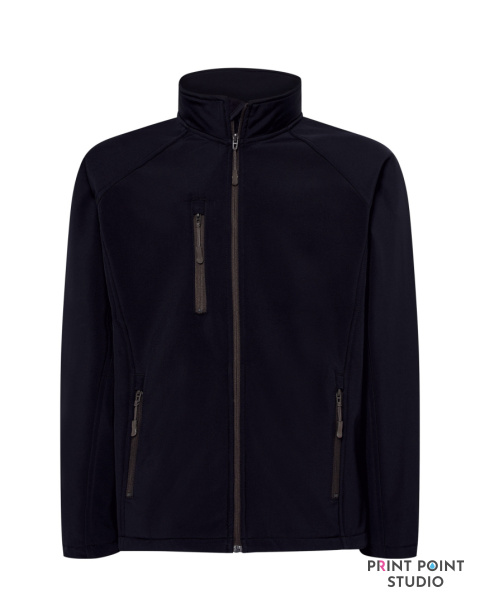 Softshell Jacket Man Navy przód Softshell Jacket Man Navy przód