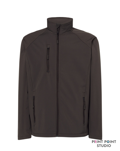 Softshell Jacket Man Graphite przód Softshell Jacket Man Graphite przód