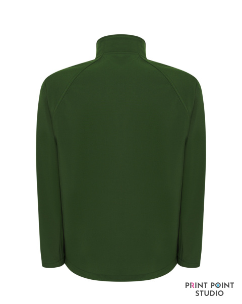 Softshell Jacket Man Bottle Gren tył Softshell Jacket Man Bottle Gren tył