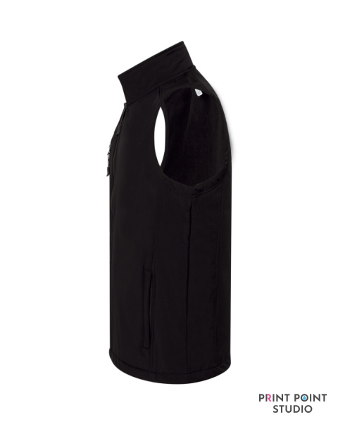 Kamizelka Softshell Black bok Kamizelka Softshell Black bok
