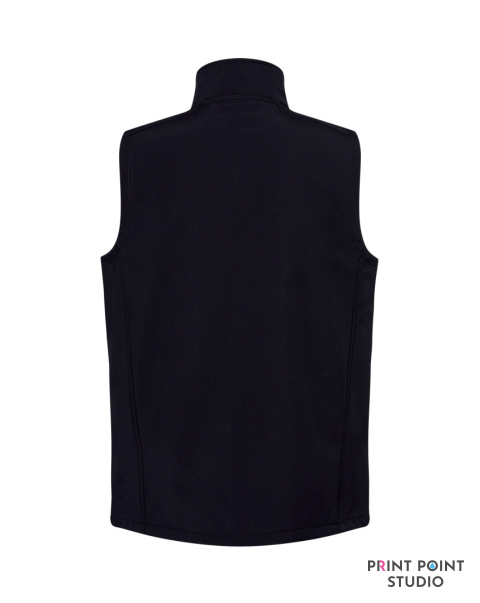 Kamizelka Softshell Navy tył Kamizelka Softshell Navy tył