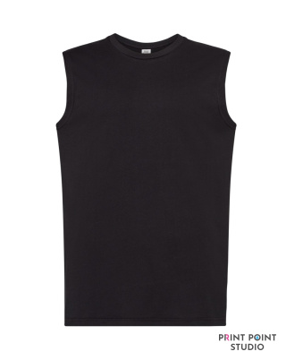 T-shirt męski bez rękawów